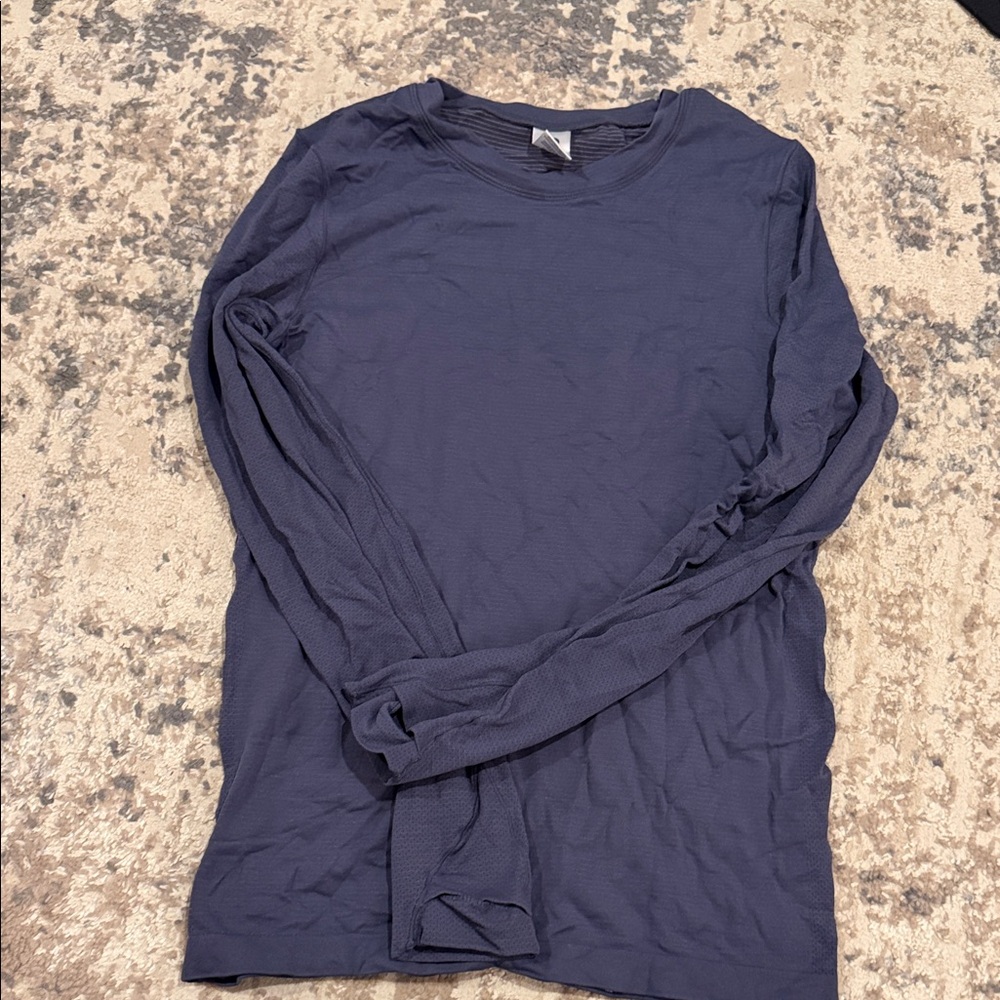 Debits Blue active Long Sleeve Shirt